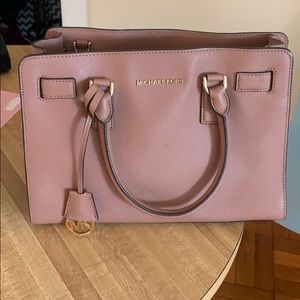 Michael Kors Dillon Saffiano Leather Satchel